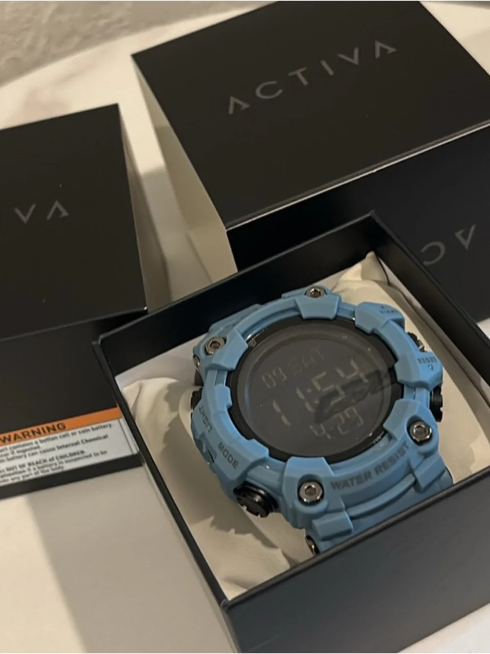 Activa Kadron X Invicta Digital Men's Watch - 53mm, Blue NWT